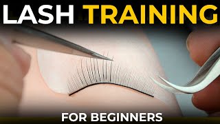 Beginners Lashing Guide Eyelash Extensions [upl. by Skell]