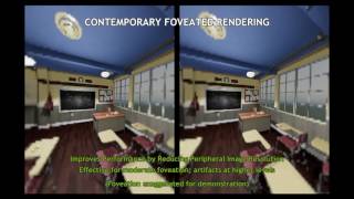 NVIDIA PerceptuallyBased Foveated Rendering for VR [upl. by Lladnor]