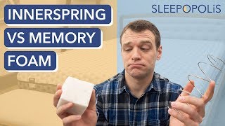 Innerspring vs Memory Foam Mattresses  Which Is Better For You [upl. by Vladi]