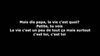 Aldebert  La vie cest quoi  Paroles Officielles [upl. by Githens]