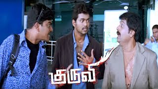 Kuruvi  Kuruvi Tamil Movie scenes  Vijay decides to fight with Pawan  Vijay Mass scene  Vijay [upl. by Hsina]