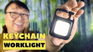 Useful COB Mini Keychain LED Work Light [upl. by Beichner268]