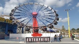 Enterprise Thrill Ride at Fun Spot America Orlando POV [upl. by Chandler551]