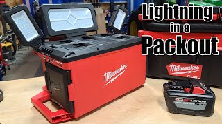 Finally A PACKOUT Light Milwaukee M18 PACKOUT Light amp Charger Review 235720 [upl. by Aym]