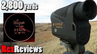 Ranging 2800 yds for 500 Leupold RX2800 Rangefinder  Rex Reviews [upl. by Kriss]