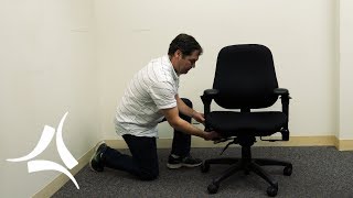 How to Adjust an Ergonomics Office Chair [upl. by Eidas844]