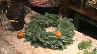 How to make a Christmas Wreath [upl. by Aniri]