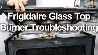 Frigidaire  Kenmore Stove Burner Element Replacement and Troubleshooting [upl. by Yemaj911]