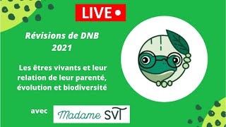 Révisions de DNB 3  Biodiversité et évolution [upl. by Carrel]