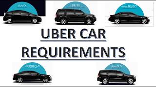 UBER Car Requirements  What Are The UBER Car Requirements [upl. by Anaz826]