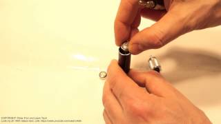 How to replace batteries to small led flashlight [upl. by Garnet]