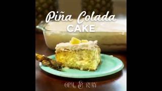 Pina Colada Cake [upl. by Mihalco]