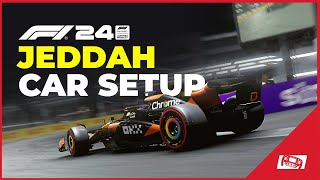 F1 24 Jeddah Setup PrePatch [upl. by Anaibaf]