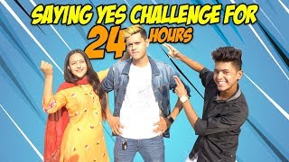 দেখুন রাকিব এর সাথে কি করা হল  SAYING Yes To My Friends For 24 hours Challenge  Rakib Hossain [upl. by Felicity]