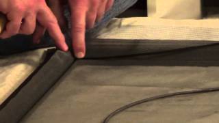 How to Rescreen a Screen Door  How To Rescreen  How To Screen [upl. by Story641]