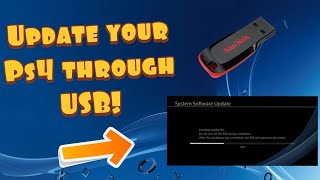 How to Update Your PS4 System Software Using A USB Simple Method [upl. by Yboj]