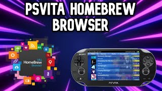 How to get Homebrew Browser on PSVita [upl. by Chambers718]