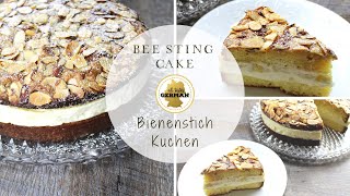 Bee Sting Cake  Authentic German Recipe for Bienenstich cake [upl. by Prisilla]