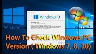 How to Check Windows Version 32 bit or 64 bit [upl. by Vladamir]