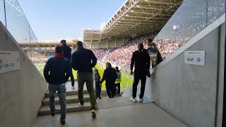 Atalanta Gewiss Stadium tribuna rinascimento [upl. by Beebe915]