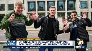 Jazz hands replacing clapping [upl. by Eisele]