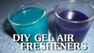 DIY Gel Air Fresheners ✿ [upl. by Noyar933]