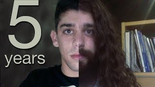 Five Years Time Lapse half a decade of hair growth [upl. by Gaiser311]