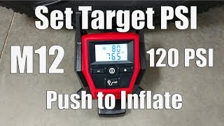 Milwaukee M12 Compact Inflator 247520 Review amp Tips For Use [upl. by Faubion]