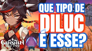 Genshin Impact Xinyan Build Elemental DPSSuporte  O DILUC DE POBRE [upl. by Chandless]