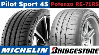 Michelin Pilot Sport 4S vs Bridgestone Potenza RE71RS [upl. by Herc]