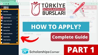 How to Fill Turkey Burslari Scholarship Application Form  Complete Procedure  Part 1 [upl. by Lytton638]