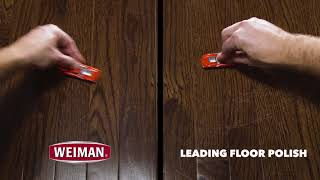 Weiman Hardwood Floor Polish Fades and Prevents Scratches [upl. by Gasparo]