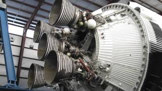 Saturn V Rocket  Walk Around [upl. by Eocsor741]