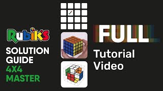 Rubiks Master 4x4 Full Tutorial [upl. by Enihsnus866]