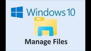 Windows 10  File Explorer Management Tutorial  How to Organize Files and Folders  Folder Manager [upl. by Cairistiona23]