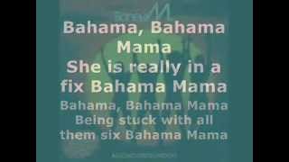 Boney M  Bahama Mama Lyrics [upl. by Salkin736]