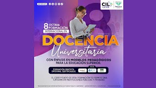 Formación en Docencia Universitaria  CIL [upl. by Ahseen]