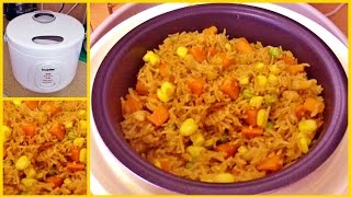 Howto Make Fried Rice In A Rice Cooker [upl. by Seyer]