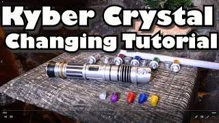 Kyber Crystal Change Savis Lightsaber Tutorial [upl. by Gorden]