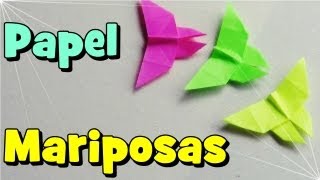 Mariposa de Papel  Origami [upl. by Frech]