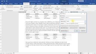 Tabellenverzeichnis erstellen – WordTutorial [upl. by Marylinda485]