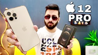 iPhone 12 Pro GOLD Unboxing  Indian Retail Unit🔥 iPhone 12 Pro unboxing amp quick reviewCamera Test [upl. by Oir]