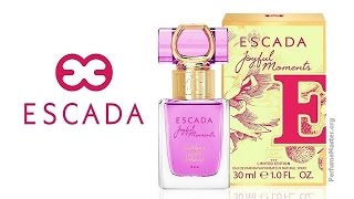 Escada  Joyful Moments Perfume [upl. by Arriat]