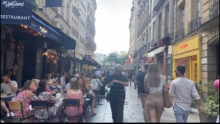 Paris walk  Rue Montorgueil [upl. by Emmalynne]