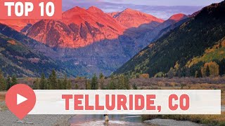 10 Best Things To Do In Telluride Colorado [upl. by Rozella]