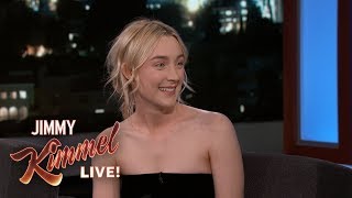 Saoirse Ronan on Her Mom Oscars amp Timothée Chalamet [upl. by Garey888]