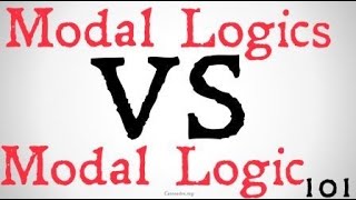 Alethic Modal Logic vs Modal Logics [upl. by Yonit]