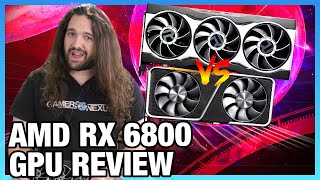 AMD RX 6800 GPU Review vs RTX 3070 Gaming Ray Tracing Thermals amp Smart Access Memory [upl. by Akinehs852]