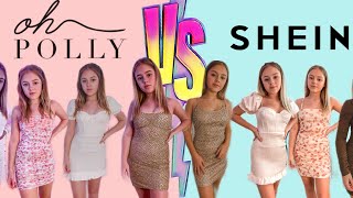 Shein VS Oh Polly Dresses  This is Crazy 😱  Oh polly dupes on Shein [upl. by Cleres407]