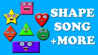 Shapes Song  ABC Song  Five Little Ducks Plus More Nursery Rhymes kids tv [upl. by Iturk]